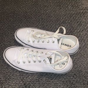 Leather Converse